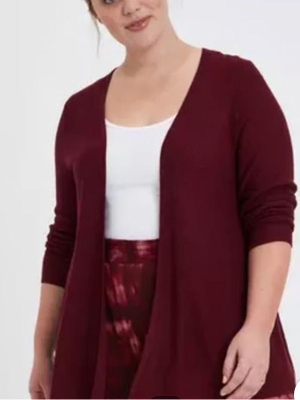Torrid  drape Open Front Jacket